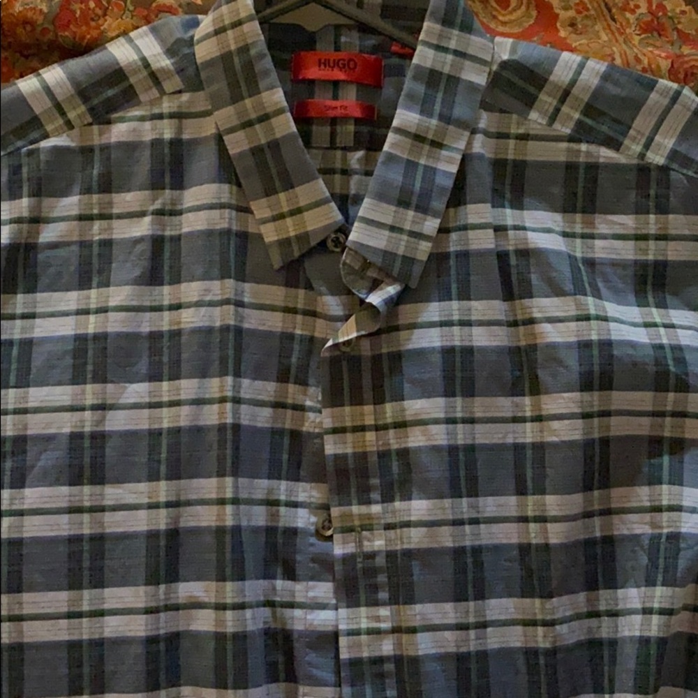 Huge Boss Slim Untucked Dress Shirt